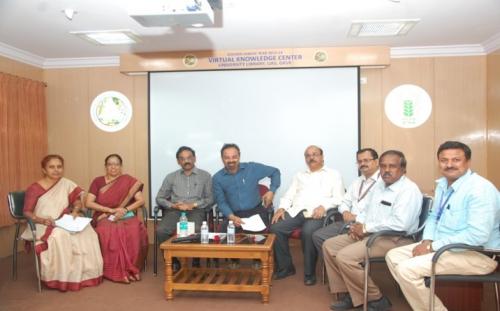 User Awareness Programme on “e-Resource in Agriculture”  at University Library, UAS, GKVK, Bangalore on 07th March 2019